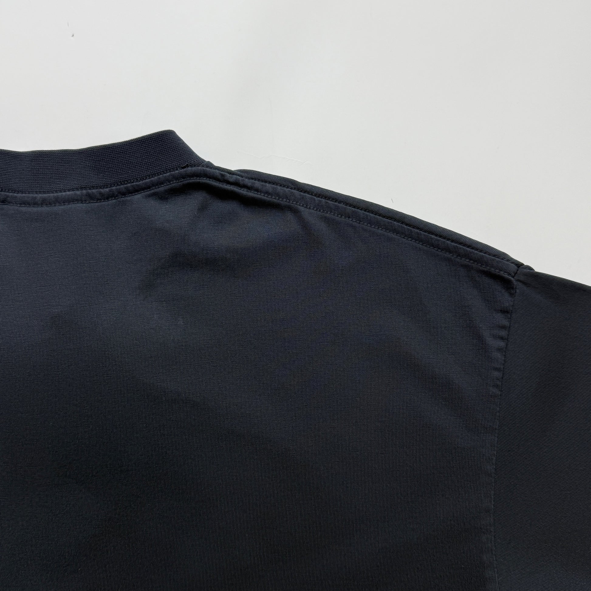 Balenciaga Men's Loop Sports Icon Oversized T-shirt in Black Faded