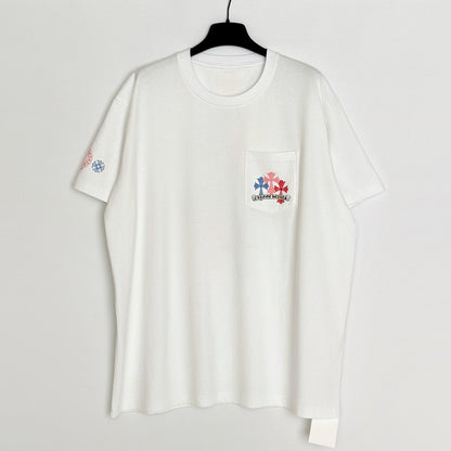 Chrome Hearts Multicolor Cross T-shirt Short Sleeve