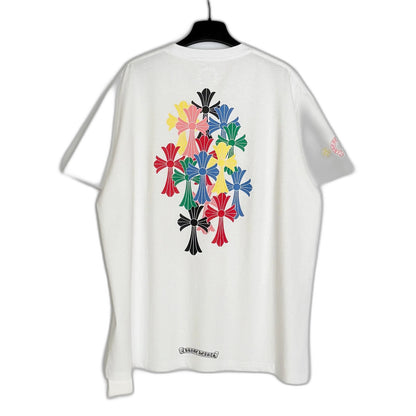 Chrome Hearts Multicolor Cross T-shirt Short Sleeve