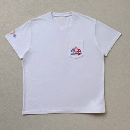 Chrome Hearts Multicolor Cross T-shirt Short Sleeve