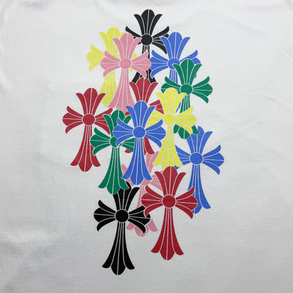 Chrome Hearts Multicolor Cross T-shirt Short Sleeve