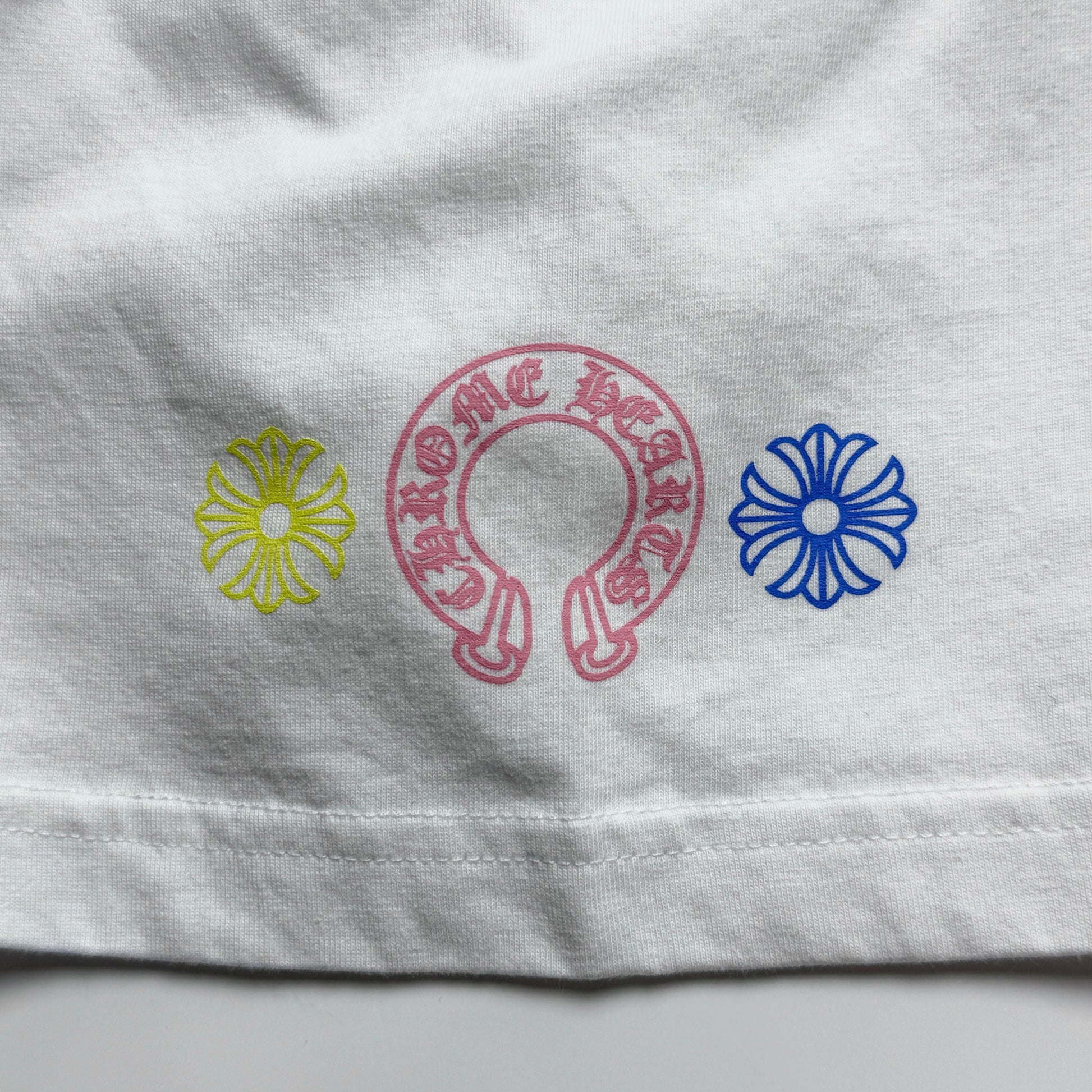 Chrome Hearts Multicolor Cross T-shirt Short Sleeve