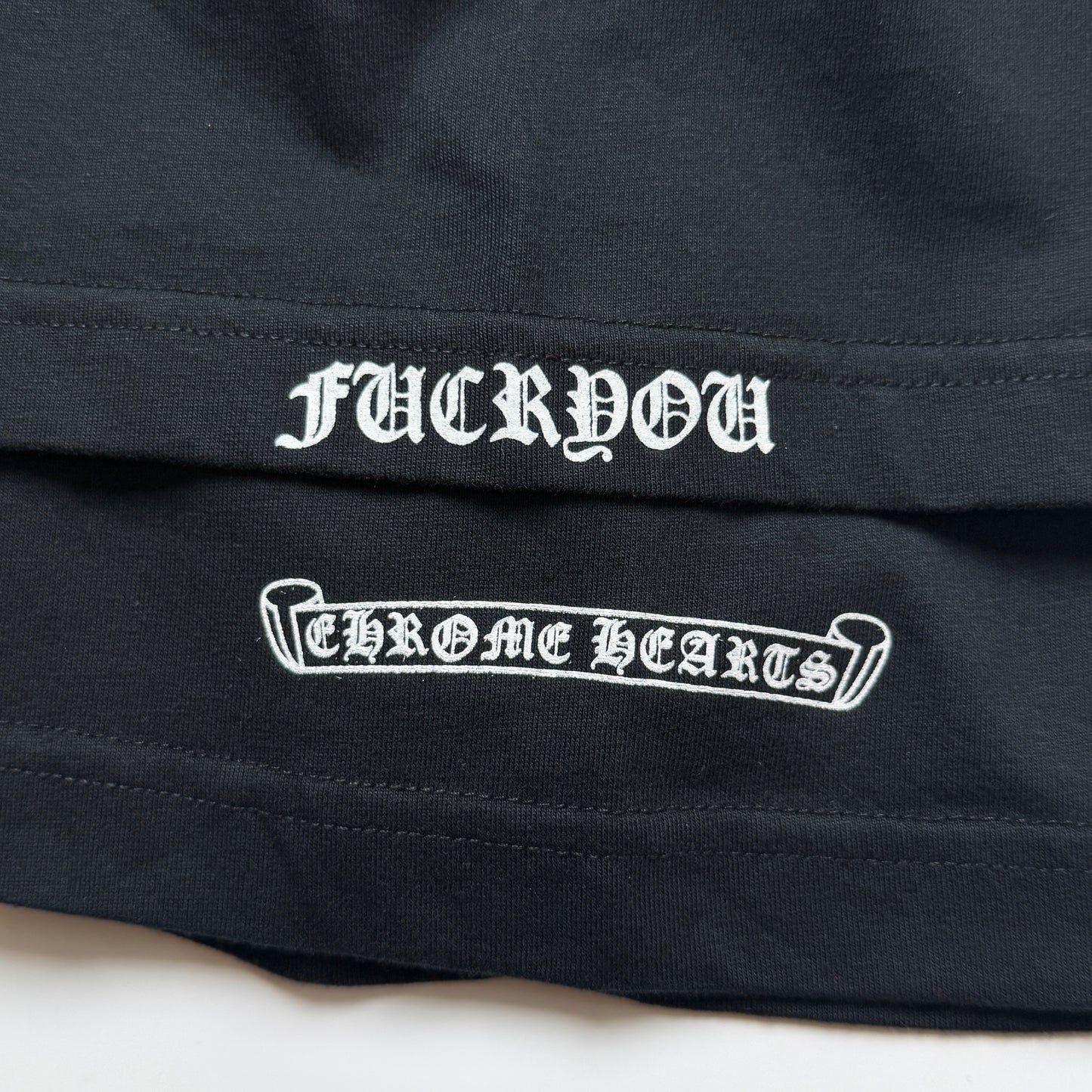Chrome Hearts Printed Letter T-shirt