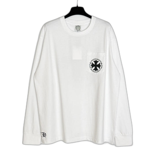 Chrome Hearts Cross Print Long-Sleeve T-Shirt