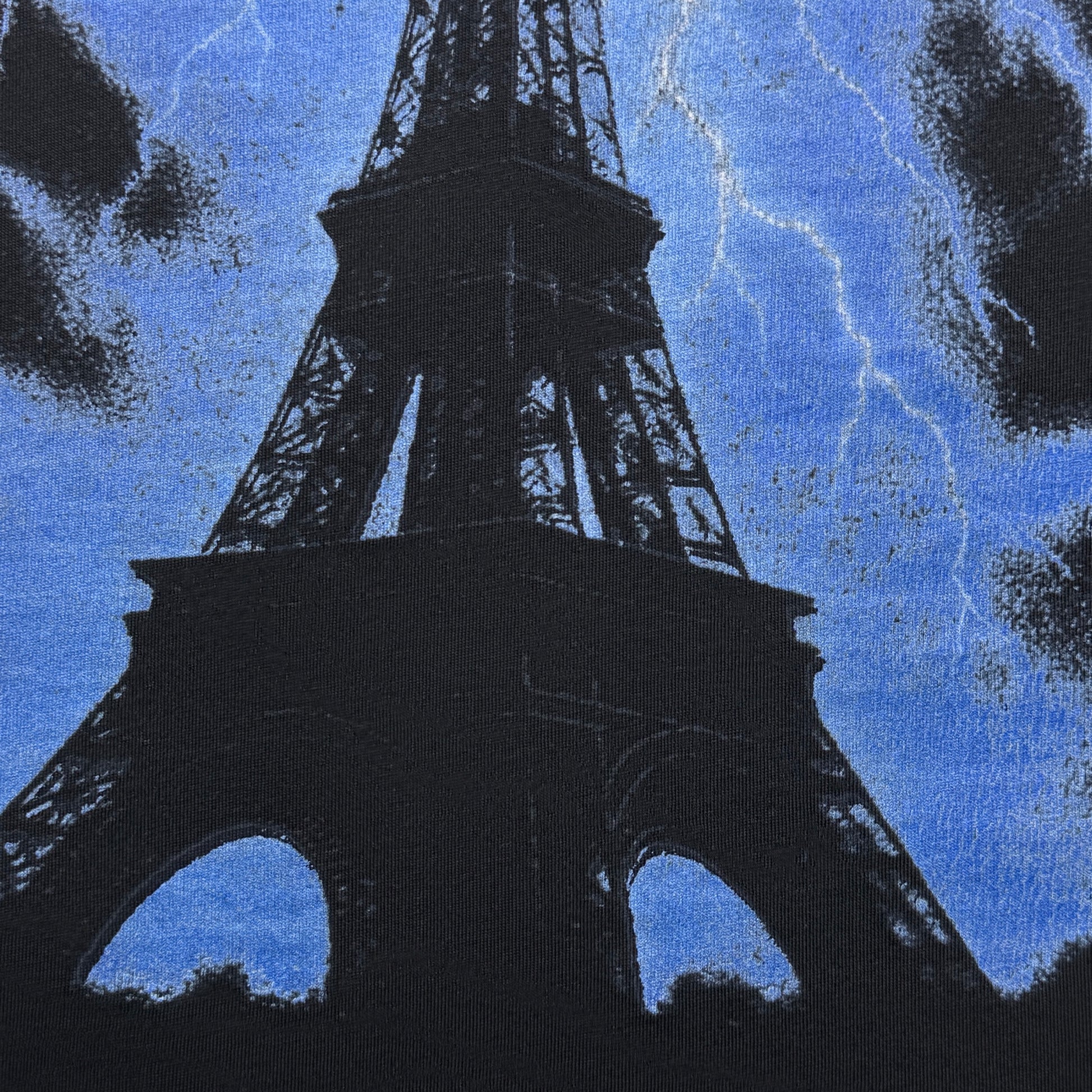 BALENCIAGA Paris Thunderstorm Oversized T-Shirt "Black"