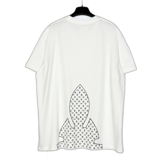 CHROME HEARTS FLEUR KNEE T-SHIRT