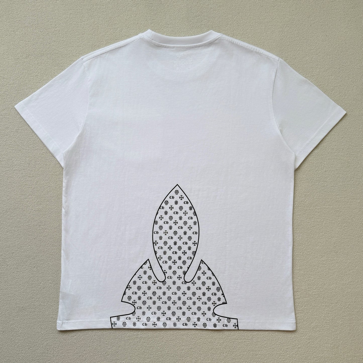 CHROME HEARTS FLEUR KNEE T-SHIRT