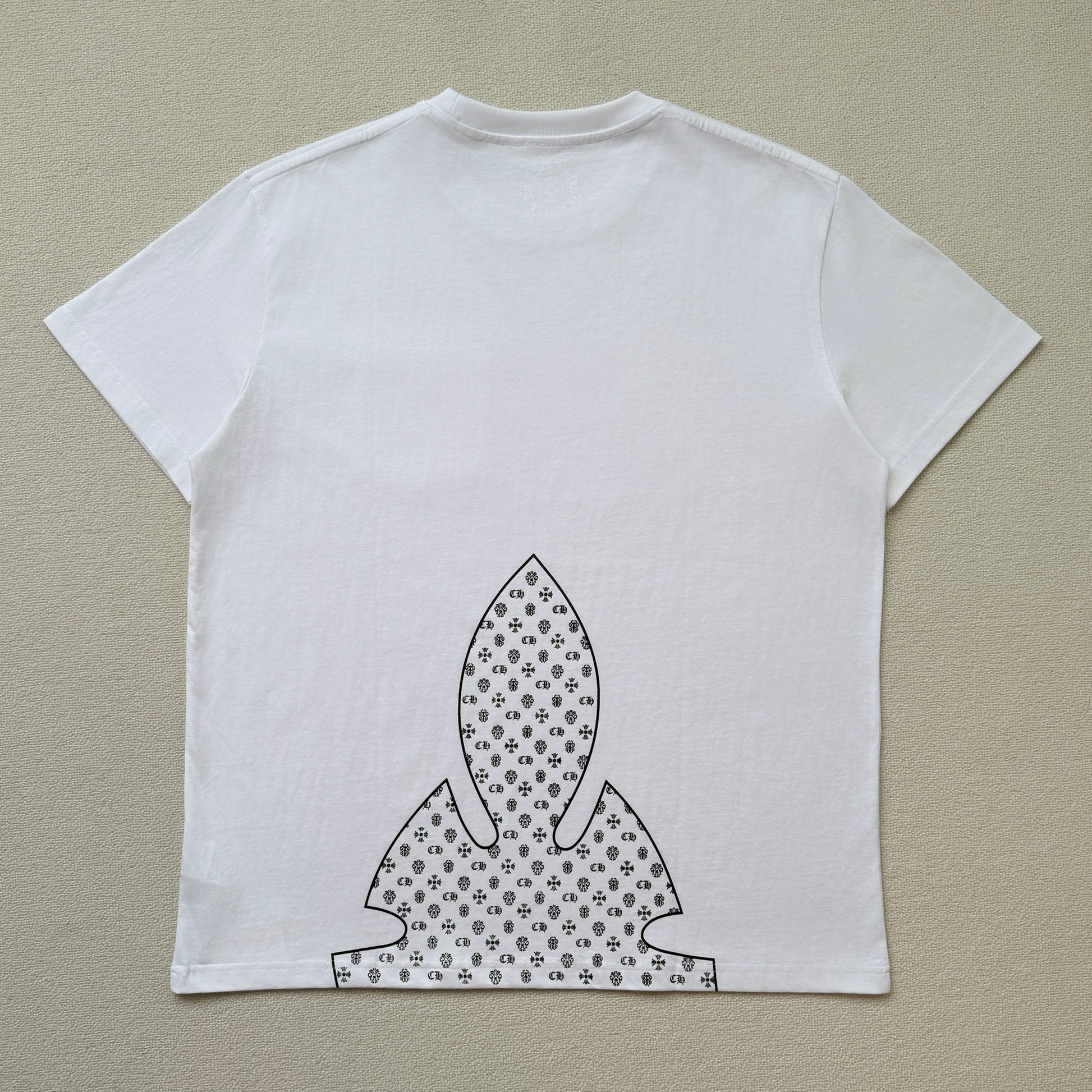 CHROME HEARTS FLEUR KNEE T-SHIRT