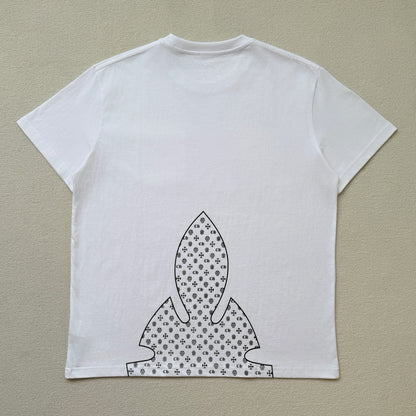 CHROME HEARTS FLEUR KNEE T-SHIRT