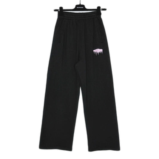 BALENCIAGA Wet Brush Baggy Sweatpants "Black"