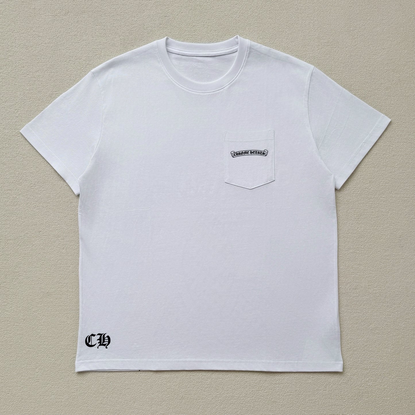 CHROME HEARTS FLEUR KNEE T-SHIRT
