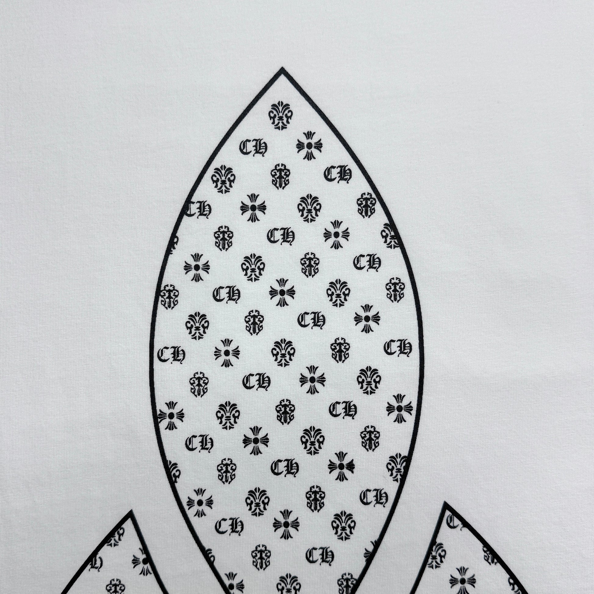CHROME HEARTS FLEUR KNEE T-SHIRT