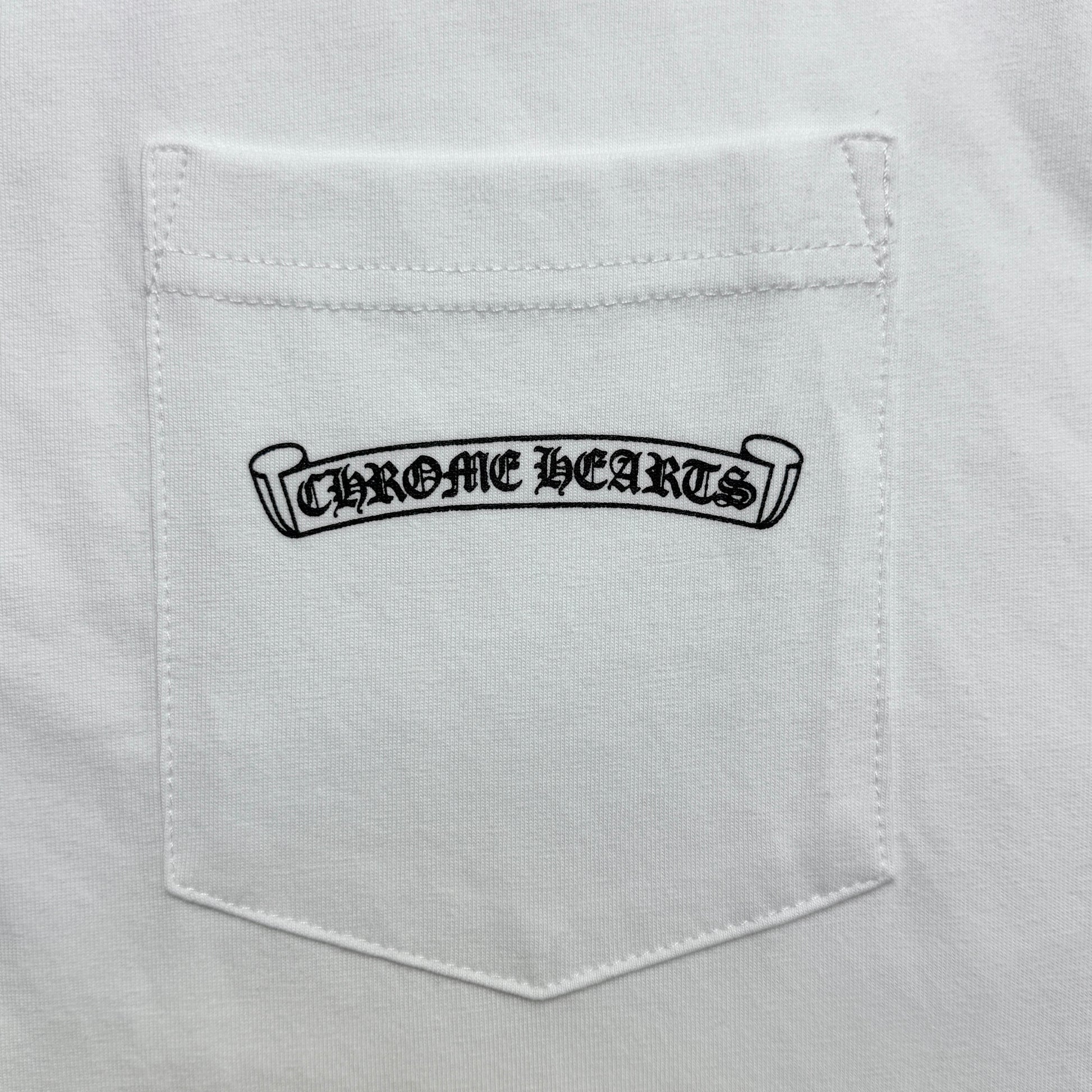 CHROME HEARTS FLEUR KNEE T-SHIRT