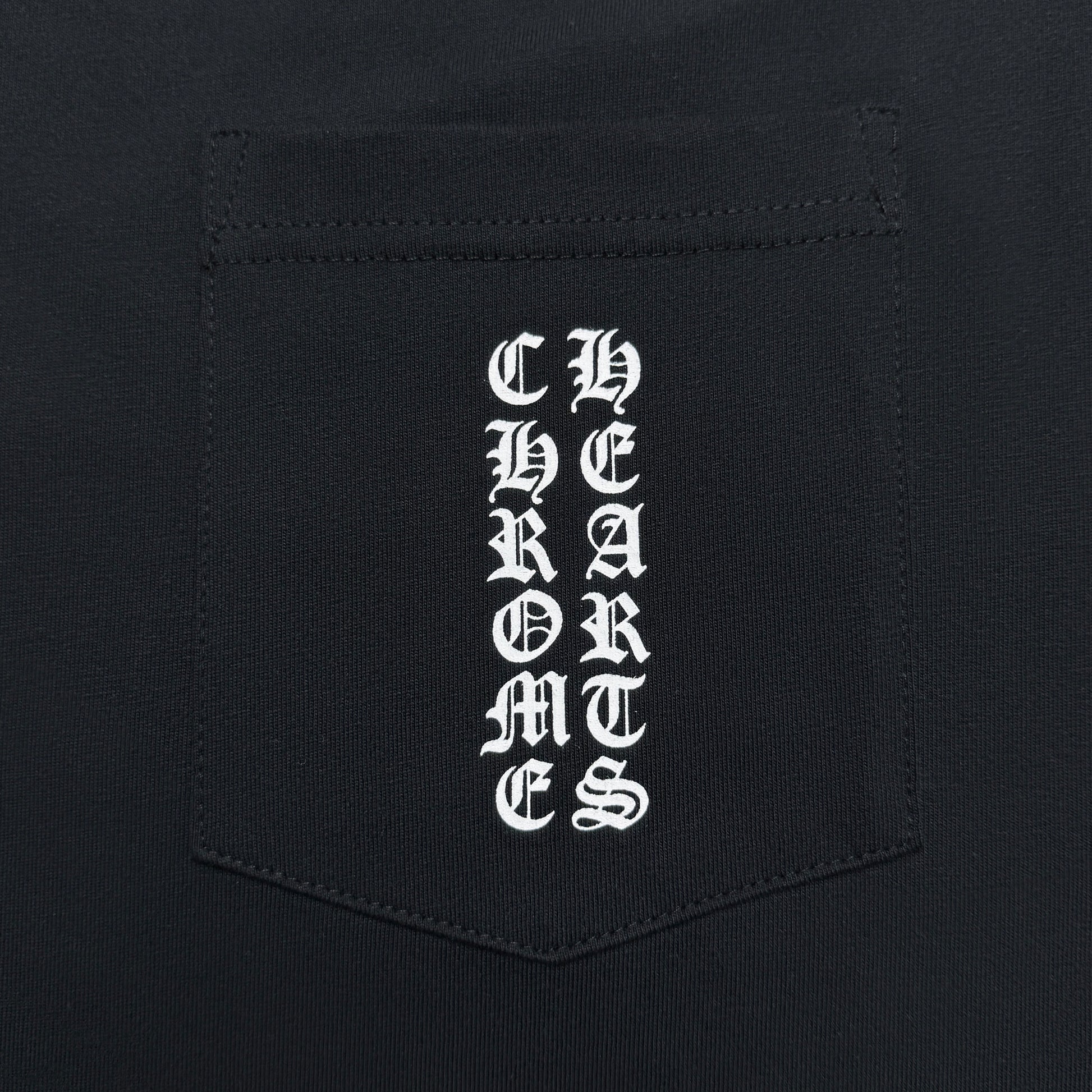 Chrome Hearts Vertical Logo T-Shirt