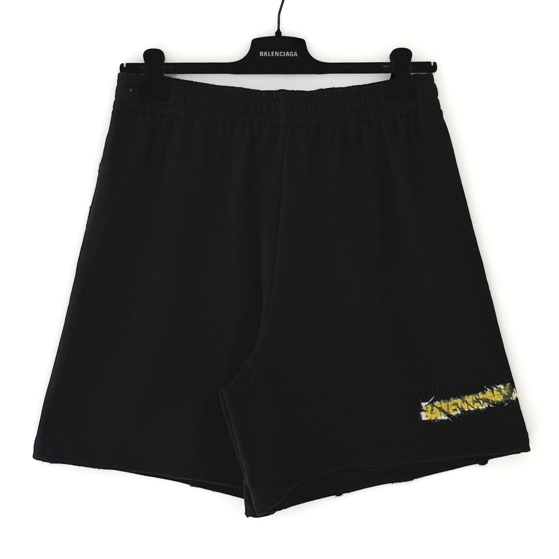 BALENCIAGA MESSY SPRAY Loose Fit Shorts
