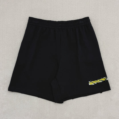 BALENCIAGA MESSY SPRAY Loose Fit Shorts