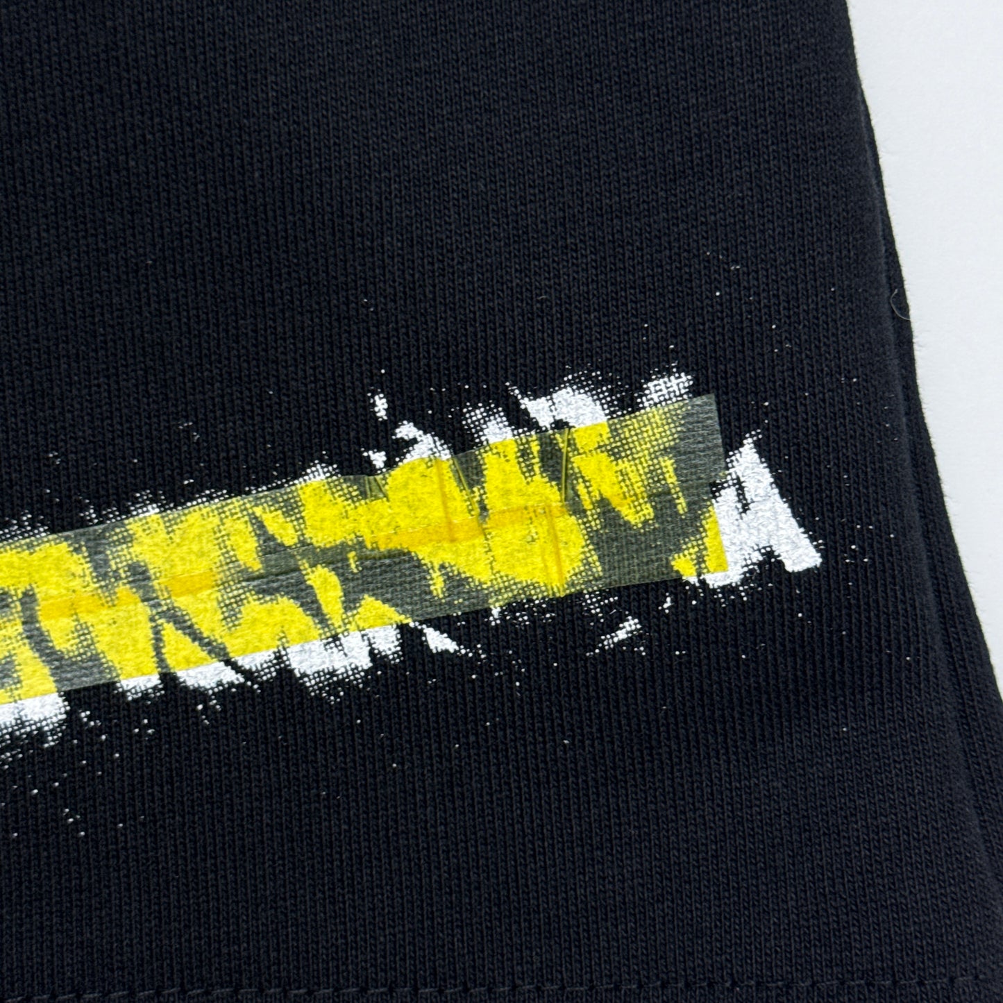 BALENCIAGA MESSY SPRAY Loose Fit Shorts