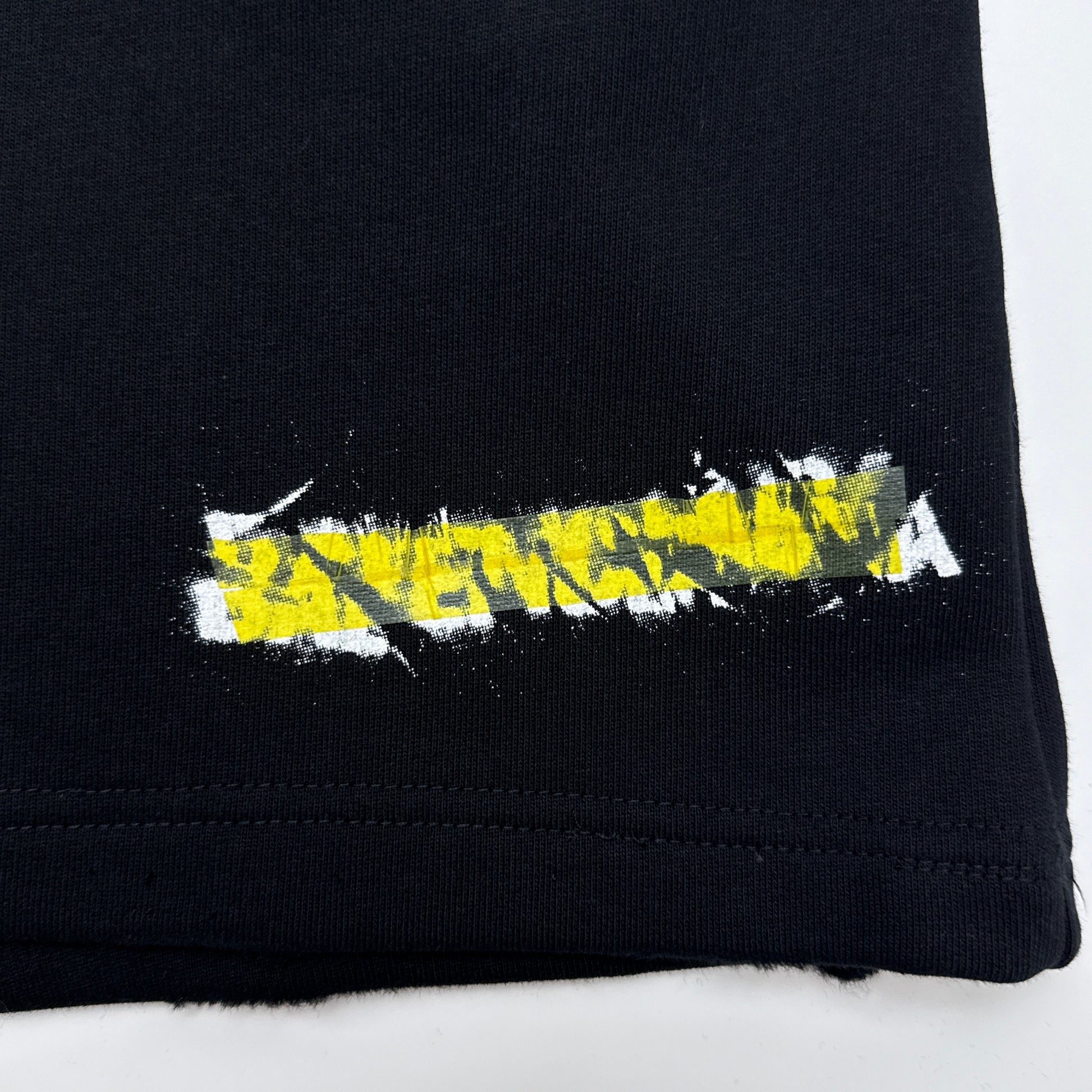 BALENCIAGA MESSY SPRAY Loose Fit Shorts