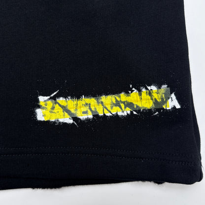 BALENCIAGA MESSY SPRAY Loose Fit Shorts