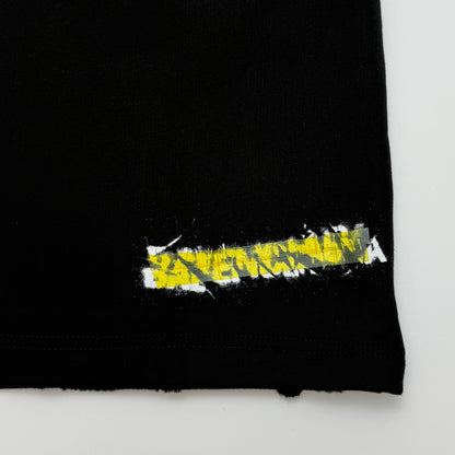BALENCIAGA MESSY SPRAY Loose Fit Shorts