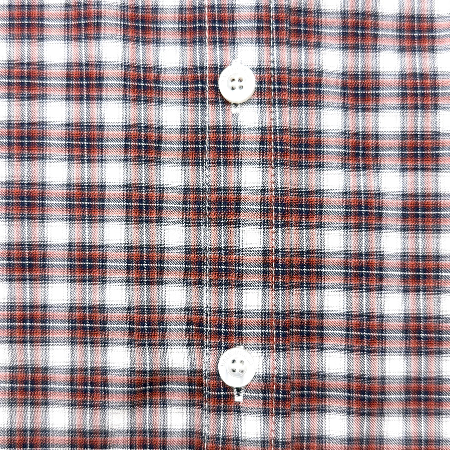 BALENCIAGA Design Sleeve Shirt "Red/Navy"