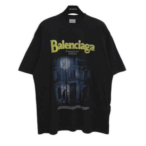 Balenciaga The Address Medium Fit T-Shirt