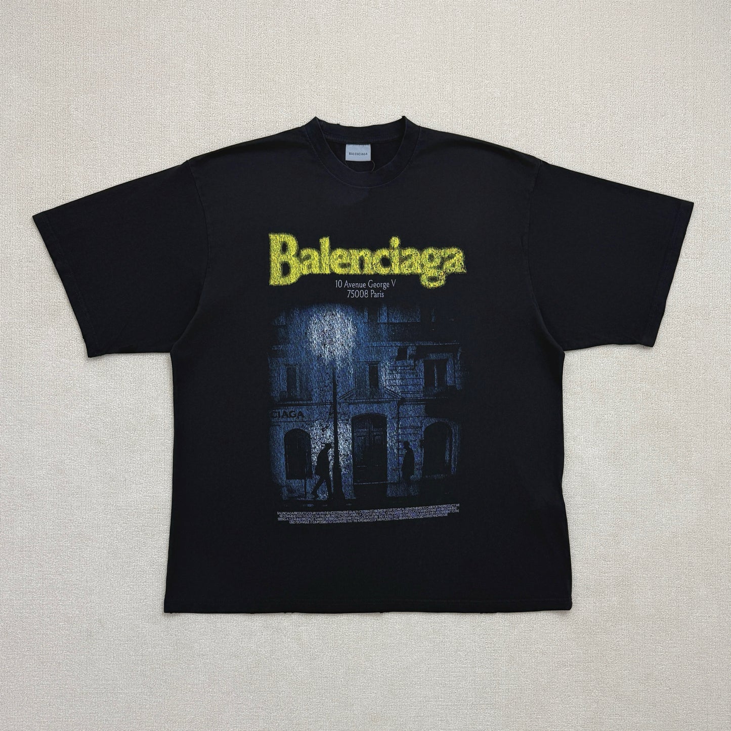 Balenciaga The Address Medium Fit T-Shirt
