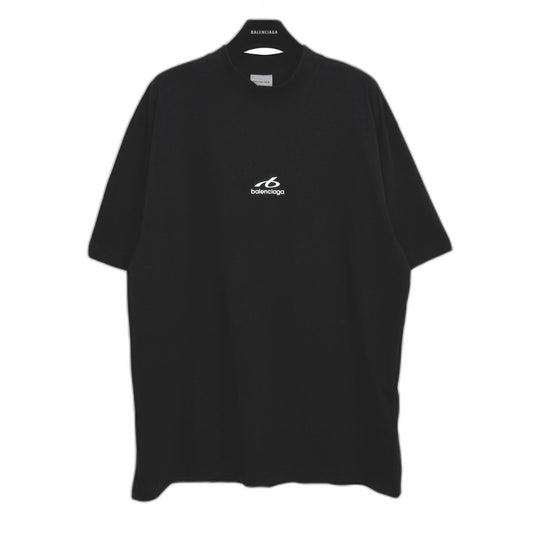 BALENCIAGA Black Men's Bodies Medium Fit T-Shirt