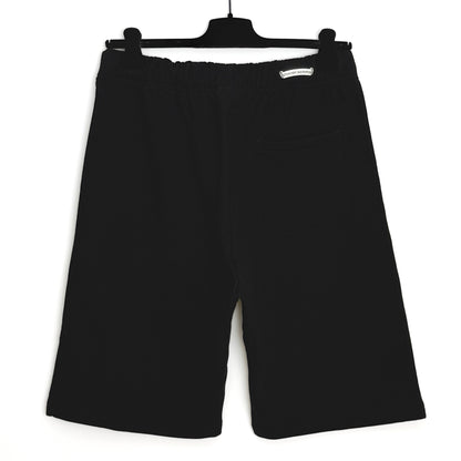 Chrome Hearts Cemetery Cross Embroidered Sweatshort