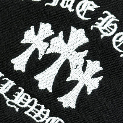 Chrome Hearts Cemetery Cross Embroidered Sweatshort