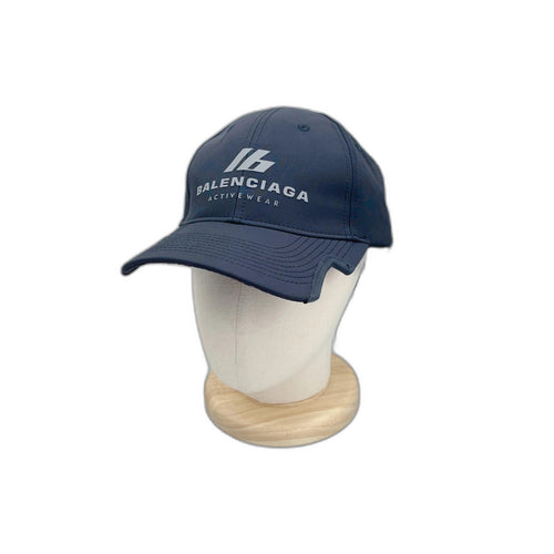 BALENCIAGA Activewear Cap in Technical Nylon "Black"