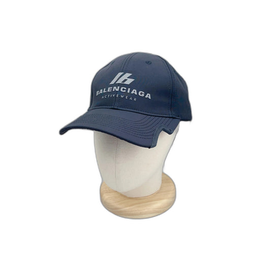 BALENCIAGA Activewear Cap in Technical Nylon "Black"