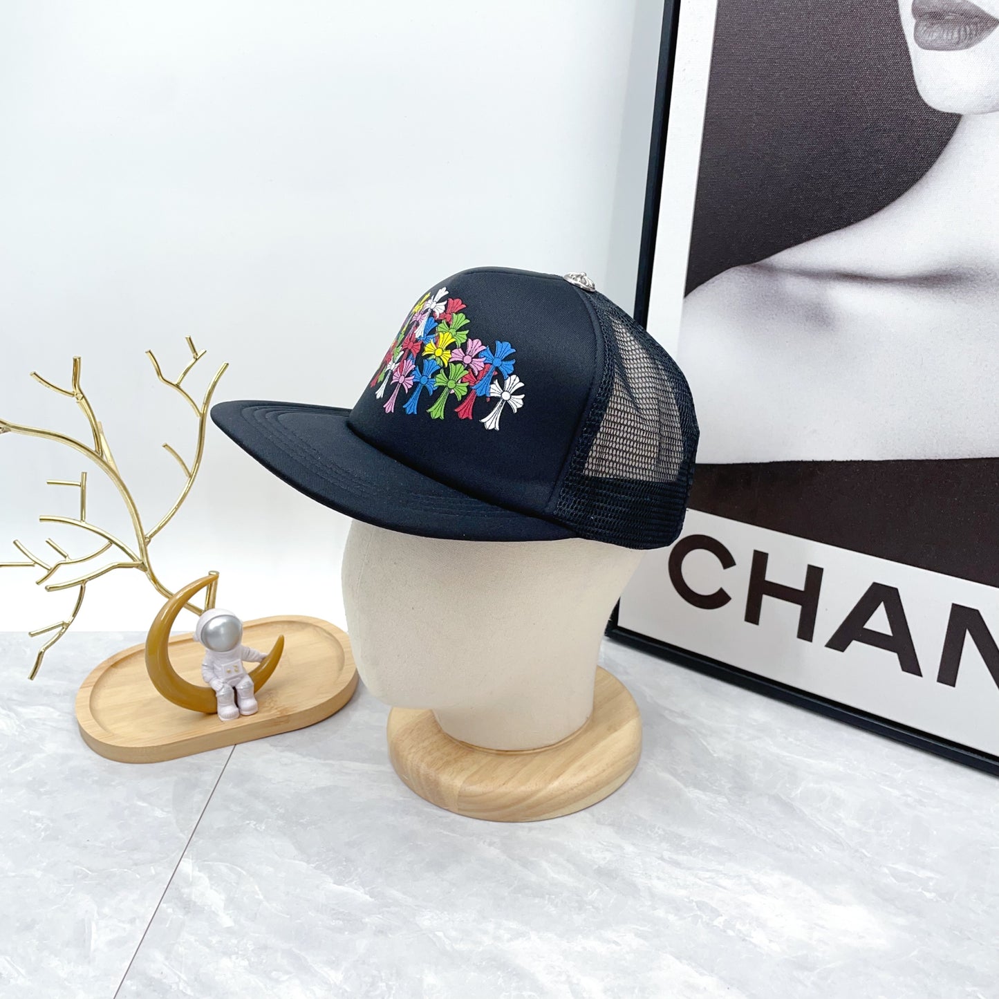 CHROME HEARTS MLTCOL CEM CRS Tracking Hat
