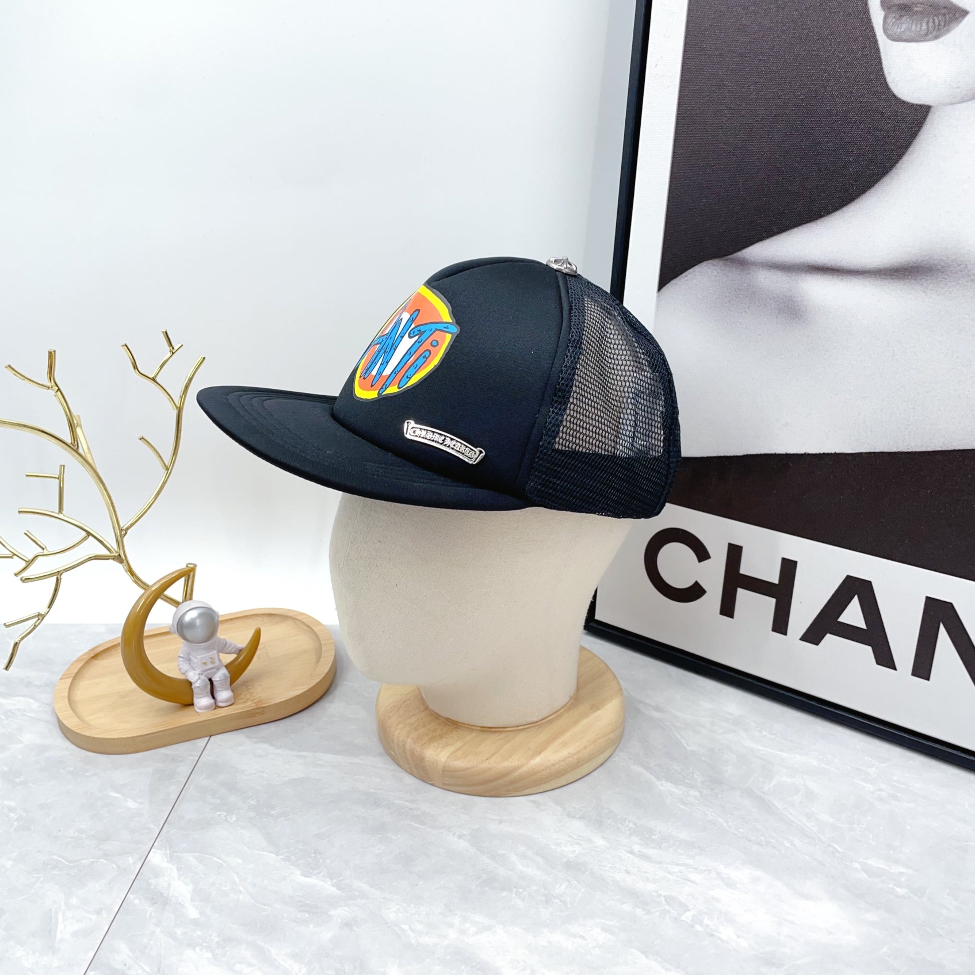 CHROME HEARTS Matty Boy ANTI Scroll Trucker Hat Cap