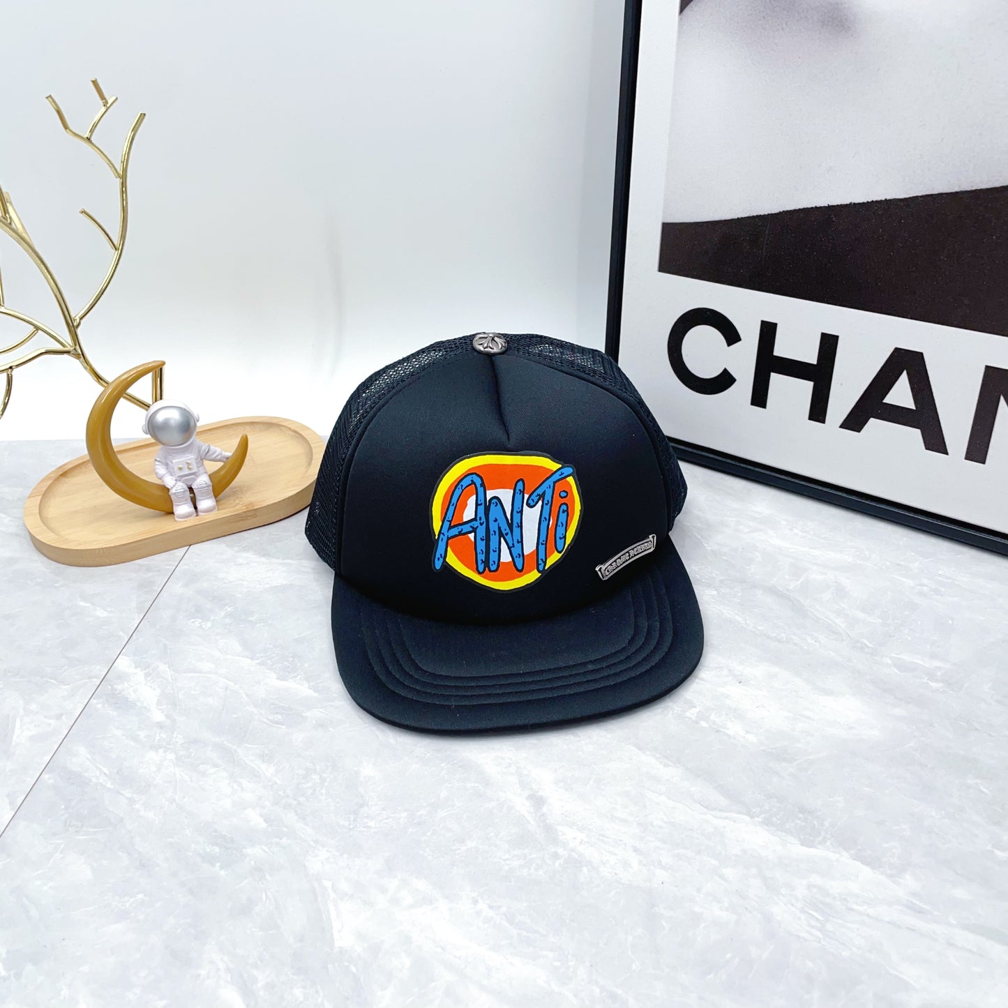 CHROME HEARTS Matty Boy ANTI Scroll Trucker Hat Cap