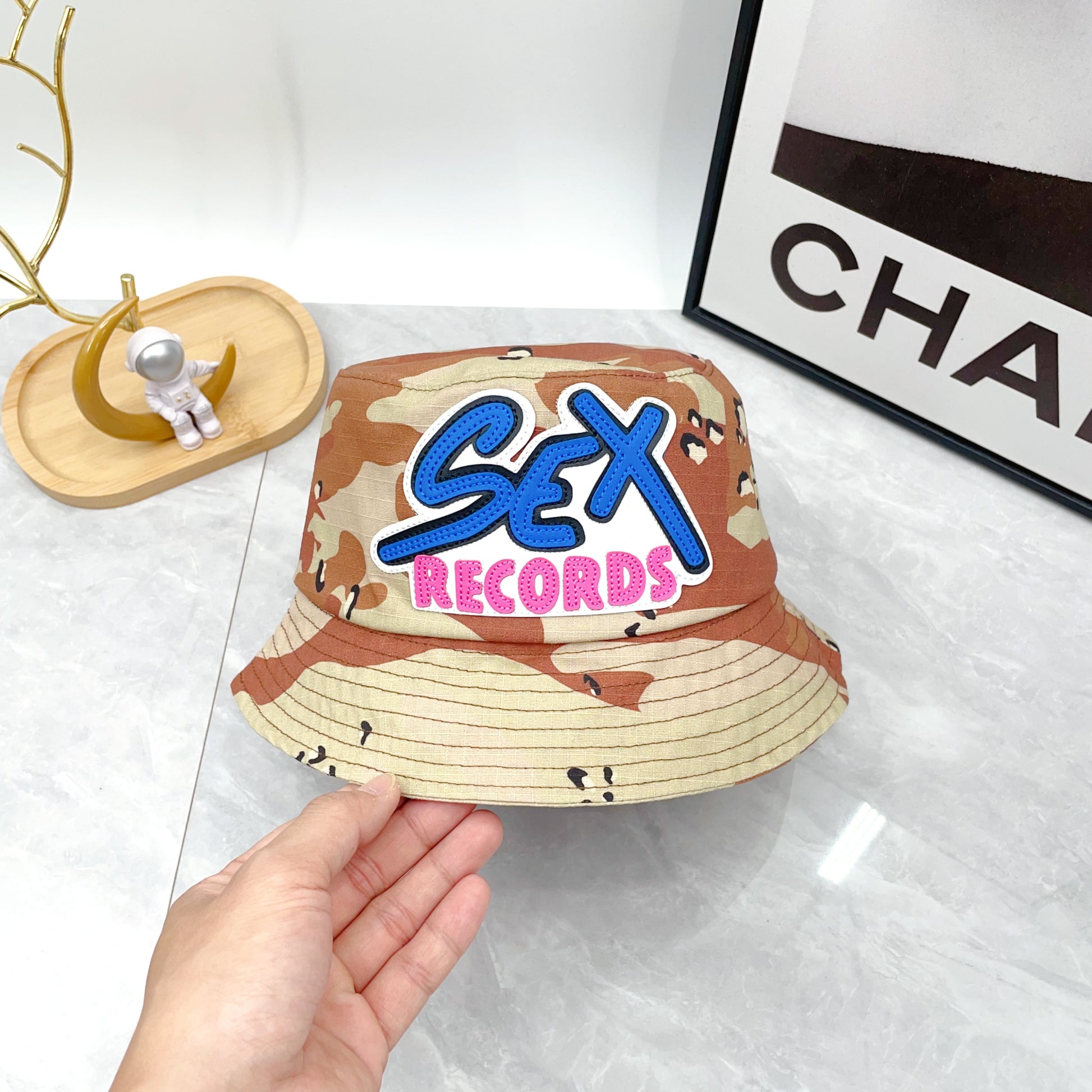 Chrome Hearts Sex Records Bucket Hat