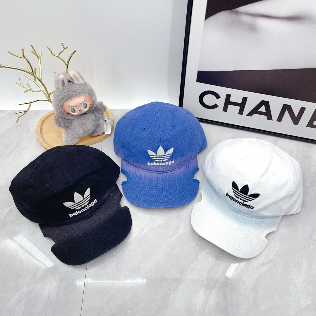 Balenciaga x adidas Trefoil Balenciaga Logo Cap