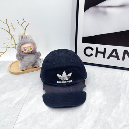 Balenciaga x adidas Trefoil Balenciaga Logo Cap