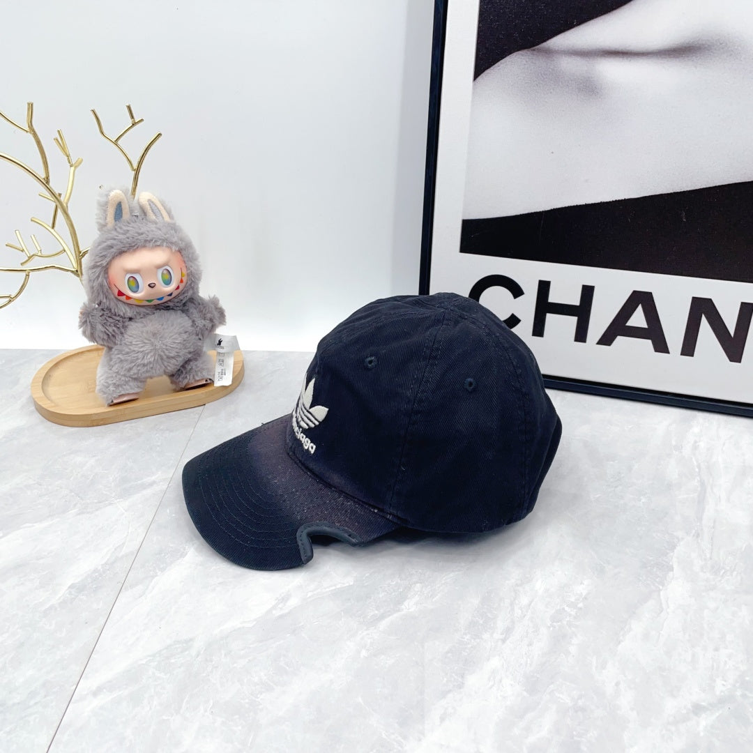 Balenciaga x adidas Trefoil Balenciaga Logo Cap