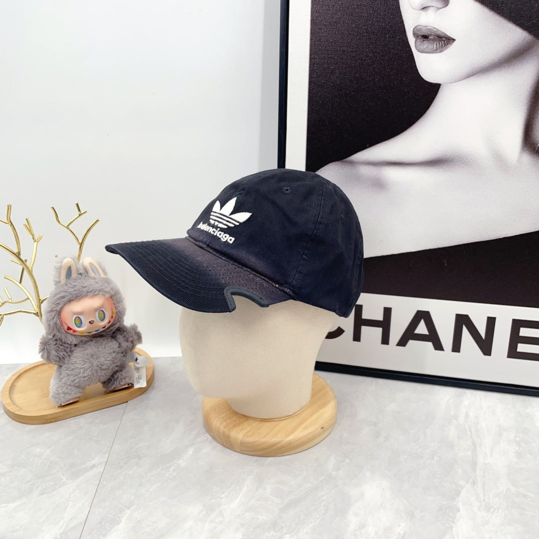 Balenciaga x adidas Trefoil Balenciaga Logo Cap