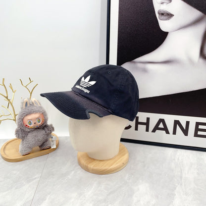 Balenciaga x adidas Trefoil Balenciaga Logo Cap