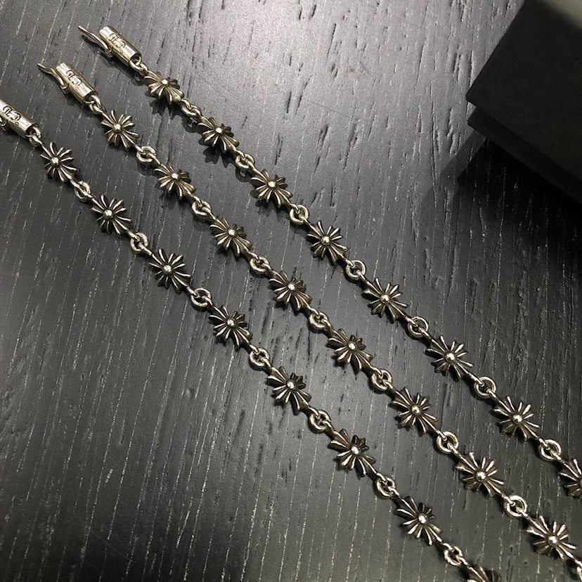 CHROME HEARTS クロムハーツ バックルクロスブレスレット