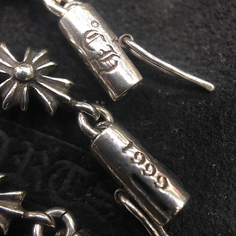 CHROME HEARTS クロムハーツ バックルクロスブレスレット