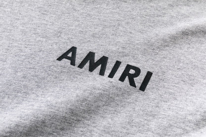 Amiri Army Paint Hoodie 'Grey'