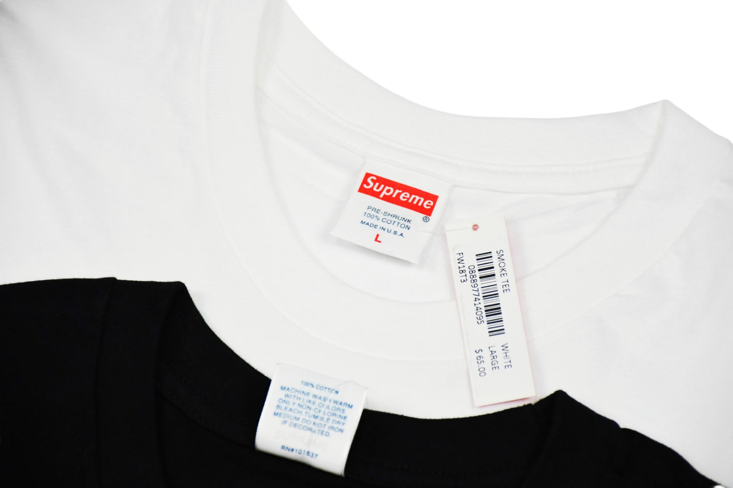 Supreme Smoke Tee "Black"