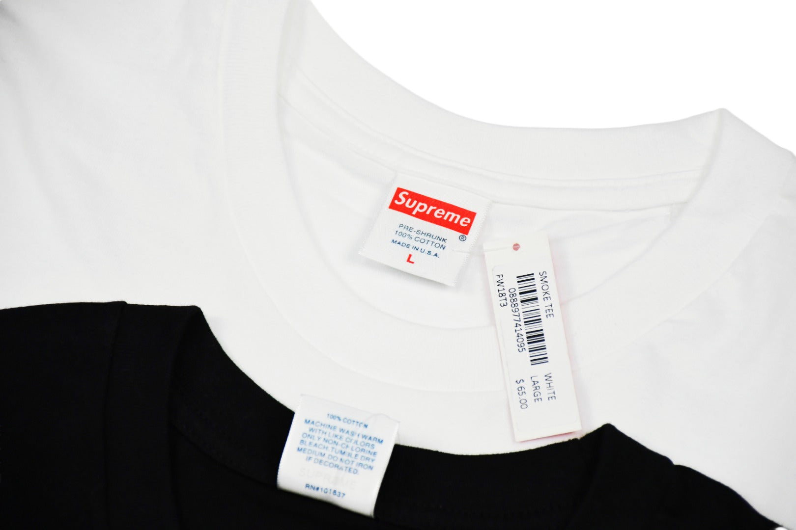 Supreme Smoke Tee "Black"