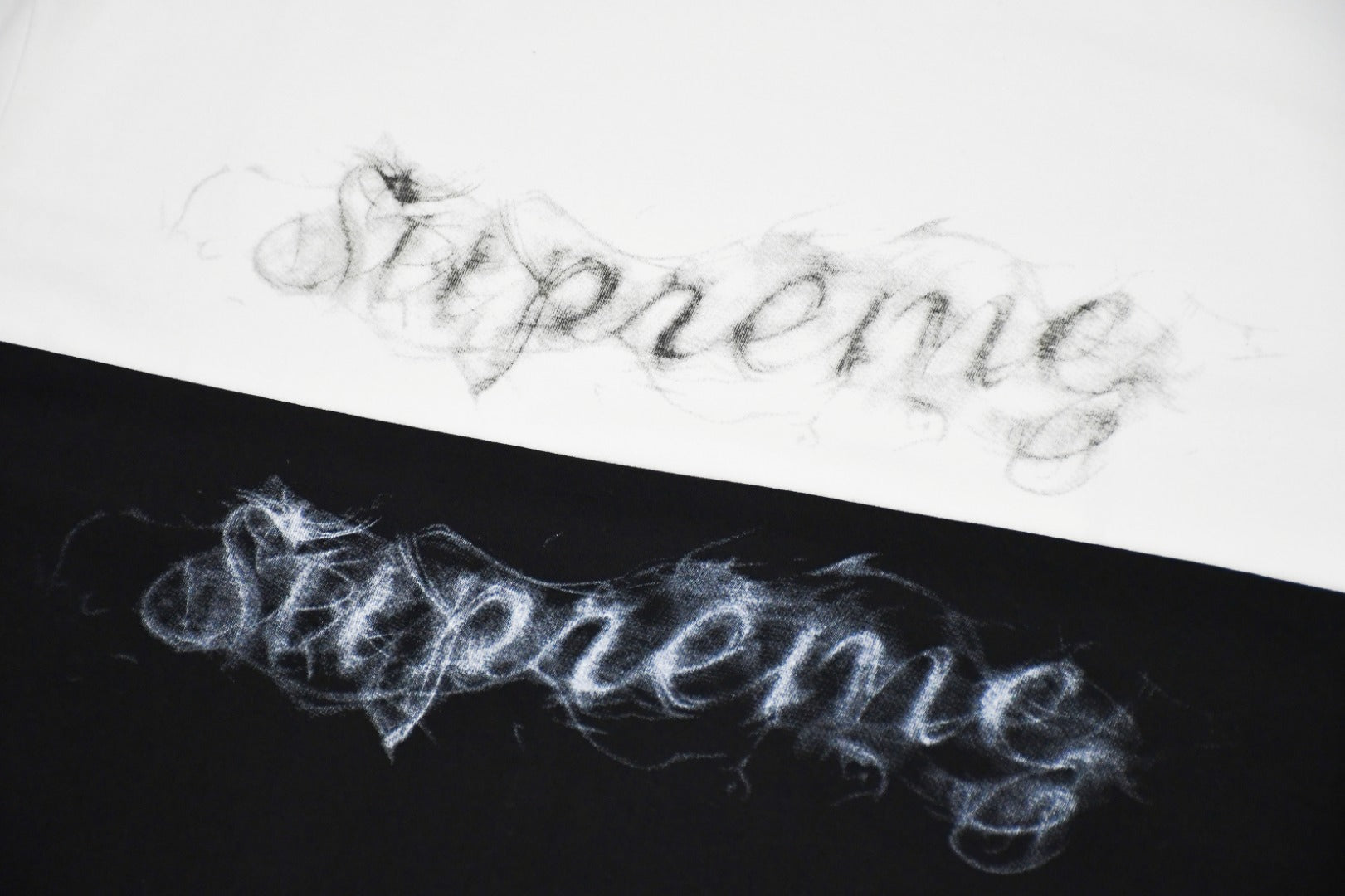 Supreme Smoke Tee "Black"