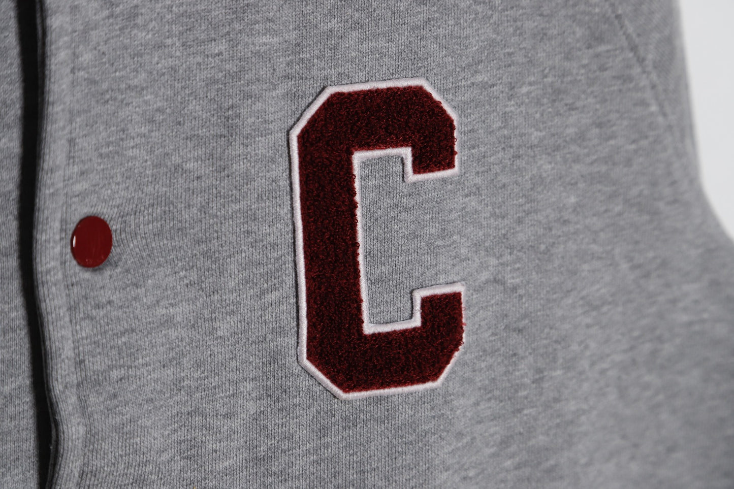 CELINE TEDDY COLLEGE JACKET IN COTTON FLEECE