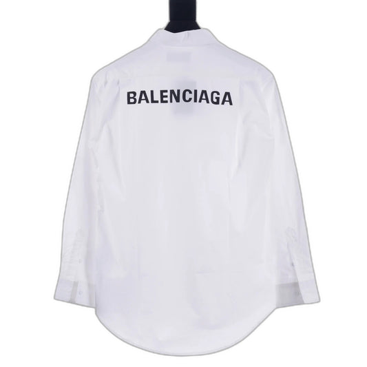 Balenciaga back lettering shirt