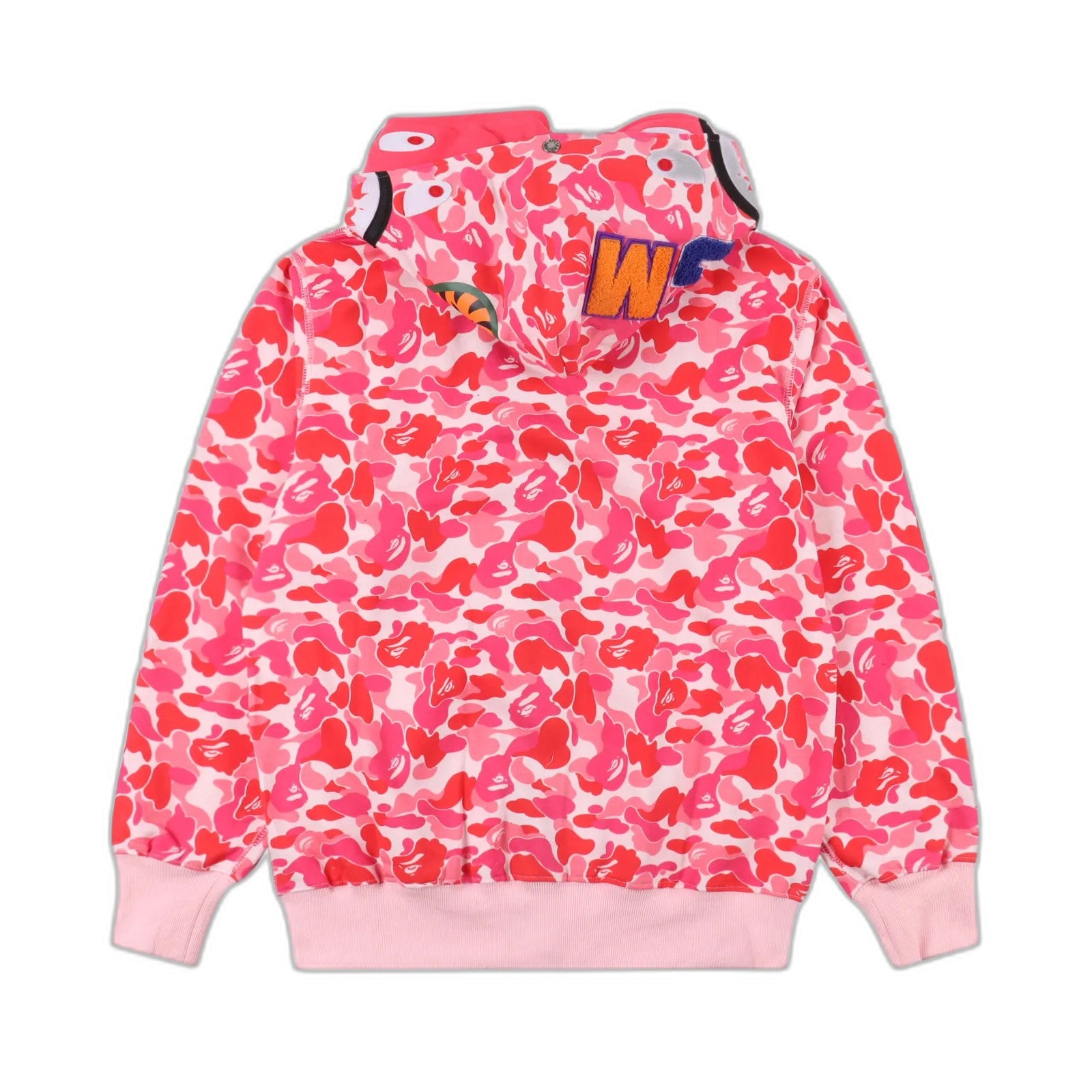 Bape Shark Hoodie"red'
